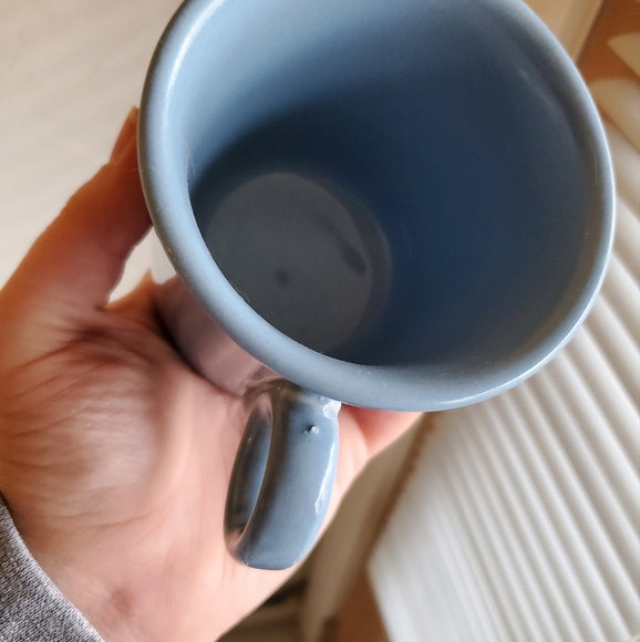 Vintage Fiestaware Tom and Jerry Mug in Periwinkle Blue - Picture 3 of 5
